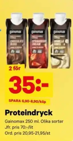 Proteindryck
