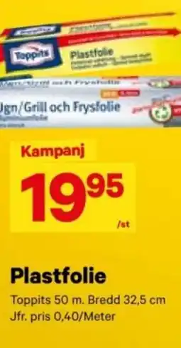 City Gross TOPPITS Plastfolie erbjuda