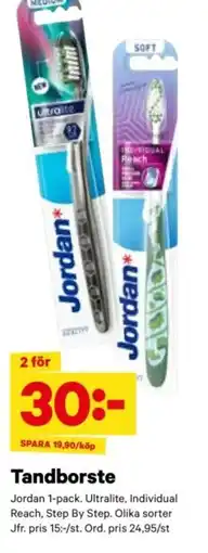 City Gross JORDAN Tandborste erbjuda
