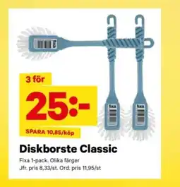 City Gross FIXA Diskborste classic erbjuda
