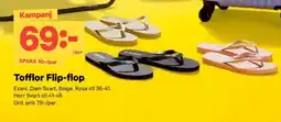 City Gross Tofflor flip-flop erbjuda