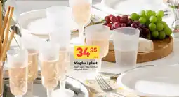 City Gross Vinglas i plast erbjuda