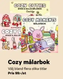 City Gross Cozy målarbok erbjuda