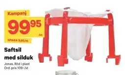 City Gross Saftsil med silduk erbjuda