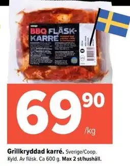 Coop Extra COOP Grillkryddad karré erbjuda