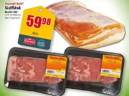 Extra Mjällby Stormarknad Sidfläsk erbjuda
