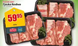 Extra Mjällby Stormarknad Tjocka revben erbjuda