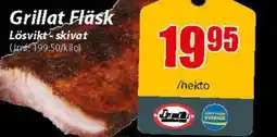 Extra Mjällby Stormarknad Grillat fläsk erbjuda