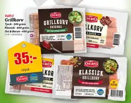 Extra Mjällby Stormarknad SCAN Grillkorv erbjuda