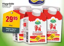 Extra Mjällby Stormarknad ARLA Vispgrädde erbjuda