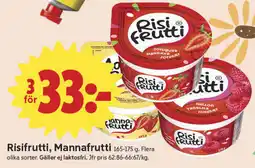 Risifrutti, mannafrutti