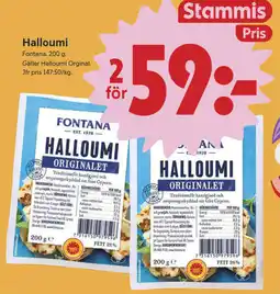 ICA Nära FONTANA Halloumi erbjuda