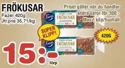 Nya Pulsen FAZER Frökusar erbjuda