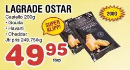 Nya Pulsen CASTELLO Lagrade ostar erbjuda