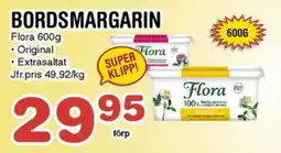 Nya Pulsen FLORA Bordsmargarin erbjuda