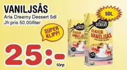 Nya Pulsen ARLA Vaniljsås erbjuda