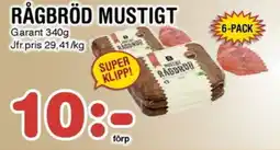 Nya Pulsen GARANT Rågbröd mustigt erbjuda