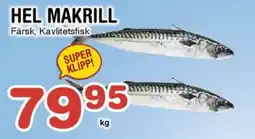 Nya Pulsen Hel makrill erbjuda