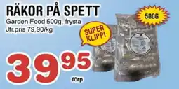 Nya Pulsen Räkor på spett erbjuda