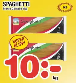Nya Pulsen MONTE CASTELLO Spaghetti erbjuda