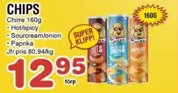 Nya Pulsen CHIRRE Chips erbjuda