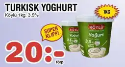 Nya Pulsen KÖYLU Turkisk yoghurt erbjuda