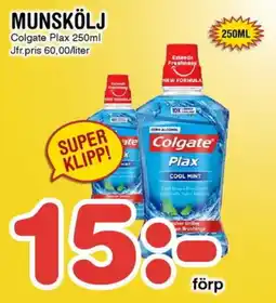 Nya Pulsen COLGATE Munskölj erbjuda