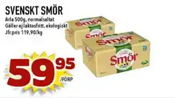 Nya Pulsen ARLA Svenskt smör erbjuda