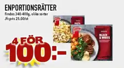 Nya Pulsen FINDUS Enportionsrätter erbjuda