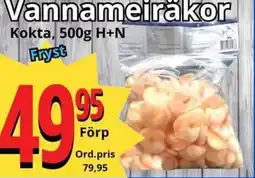 Supergrossen Vannameiräkor erbjuda