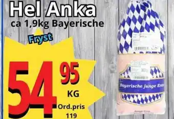 Supergrossen Hel anka erbjuda
