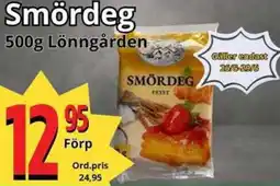 Supergrossen Smördeg erbjuda