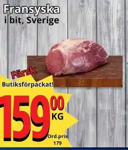 Supergrossen Fransyska erbjuda