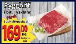 Supergrossen Ryggbiff erbjuda