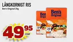 Din Mat BEN'S ORIGINAL Långkornigt ris erbjuda