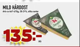Din Mat ARLA Mild hårdost erbjuda