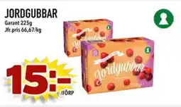 Din Mat GARANT Jordgubbar erbjuda
