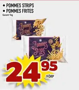 Din Mat GARANT • pommes strips • pommes frites erbjuda