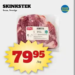 Bonum Matmarknad SCAN Skinkstek erbjuda