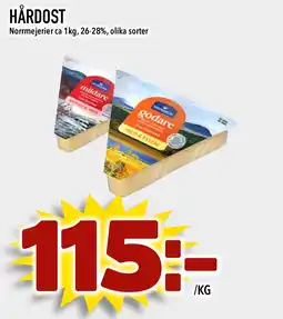 Bonum Matmarknad NORRMEJERIER Hårdost erbjuda
