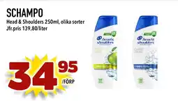 Bonum Matmarknad HEAD & SHOULDERS Schampo erbjuda