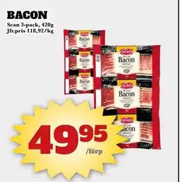 Bonum Matmarknad SCAN Bacon erbjuda