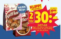 Ica Hajen Lagpris PAGEN Gifflar erbjuda