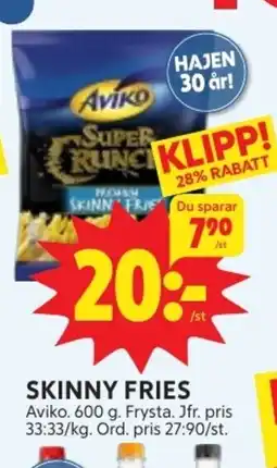 AVIKO skinny fries