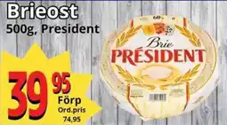 PRESIDENT Brieost
