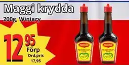 Supergrossen Maggi krydda erbjuda