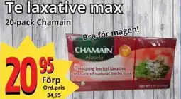 CHAMAIN Te laxative max