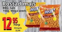 Supergrossen MEGA SEEDS Rostad majs erbjuda
