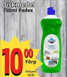 Supergrossen PADEX Diskmedel erbjuda
