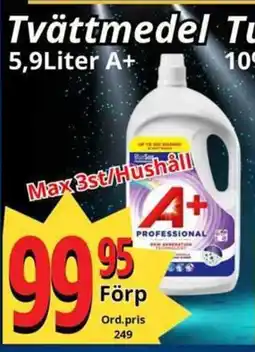Supergrossen A+ Tvättmedel erbjuda